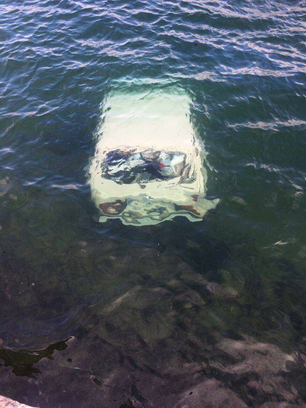 У берегов Одессы вскрыт залитый авто с конченым людом внутри(фото)