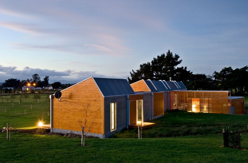 Деревенская умиротворенность: уютный cornege-preston house в martinborough, новая зеландия. дизайн bonnifait + giesen