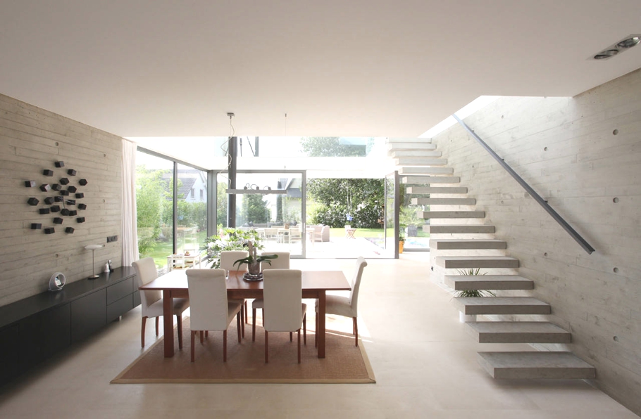 Шикарный и современный house the – примечательная разработка от n-lab architects, люксембург