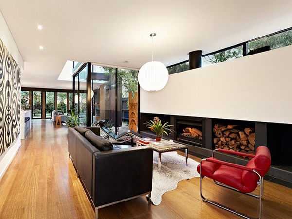 Изысканный шик великолепного дома от robert simeoni — уголок умиротворения в мельбурне
