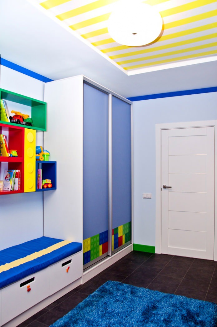 Идеи интерьера, как разместить в одной детской комнате трех мальчиков, от архитектора светланы серовой, россия