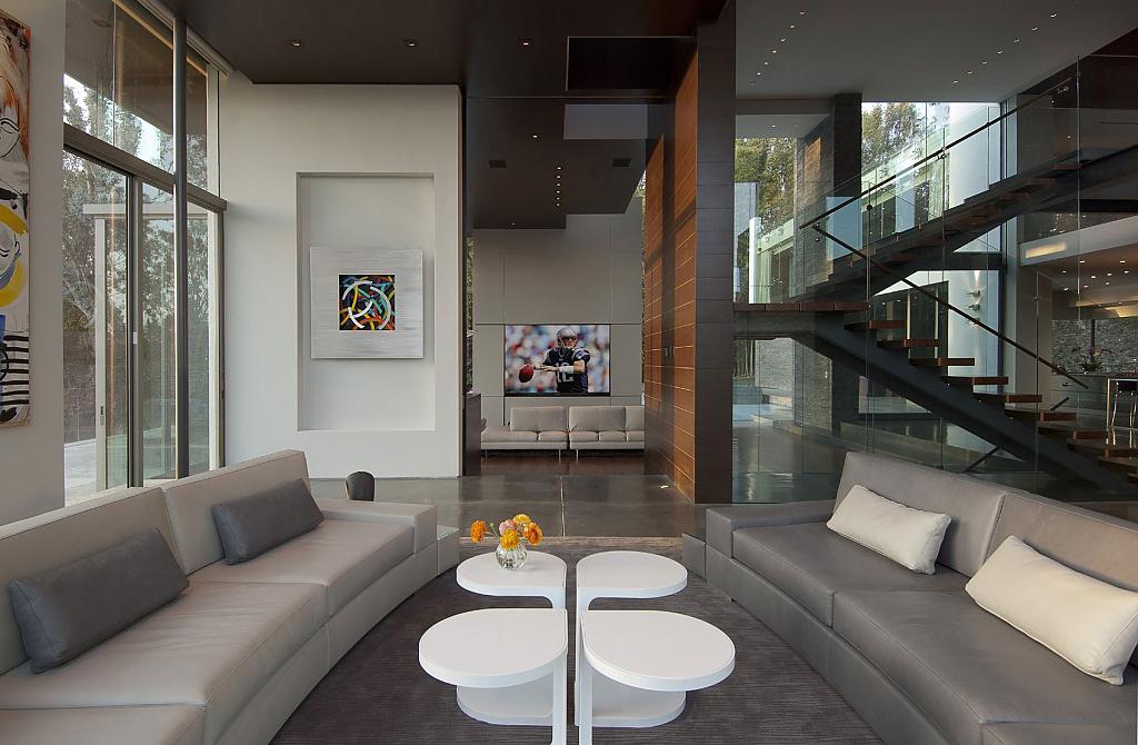 Красивые дома в беверли-хиллз: эксклюзивный проект summit house от whipple russell architects, лос-анджелес