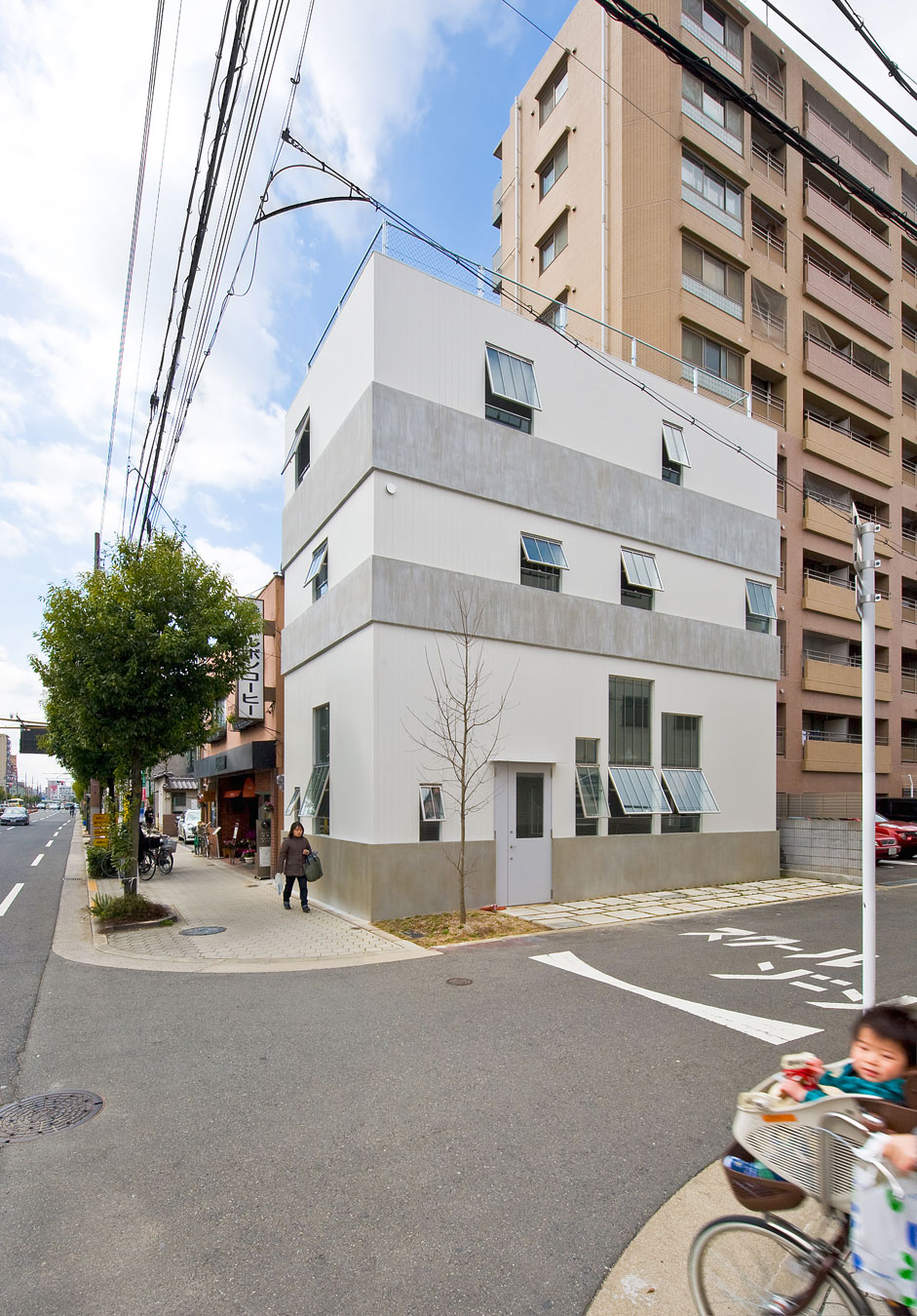 Новое слово в городской архитектуре: уникальный k house от художников из kimuro matsumoto в осака