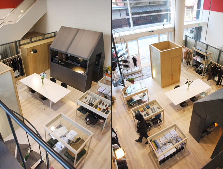 Концептуальный дизайн-проект от японских архитекторов — магазин в стиле лофт guji
