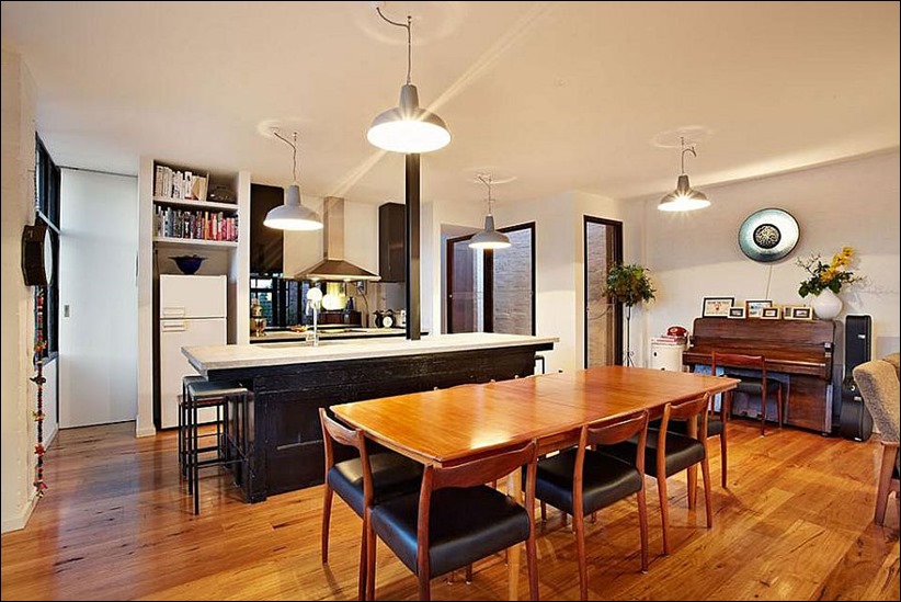 Лучший дизайн интерьера квартиры в стиле лофт, мельбурн, австралия