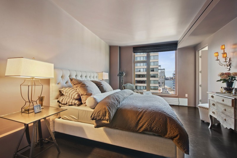 Сложный и современный дизайн роскошных апартаментов на манхэттене, нью-йорк, сша