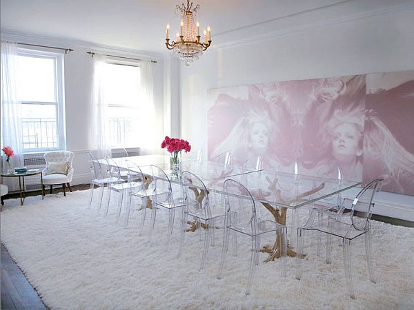 Элегантный белоснежный дизайн квартиры — цветовой парадокс от модного дизайнера kelly behun, сша