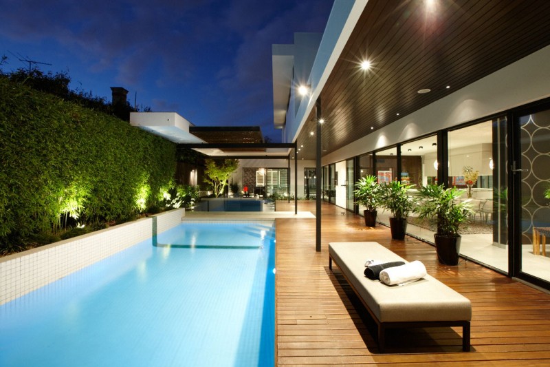 Роскошный дом balaclava road — стильное воплощение австралийской мечты от cos design, перт, австралия