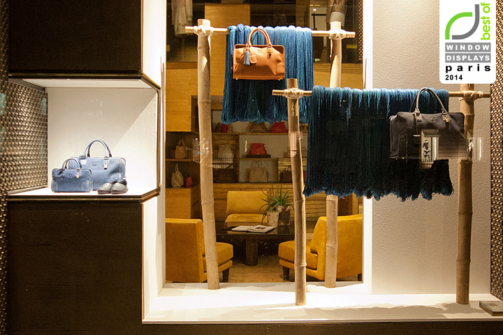 Индивидуальность и стремление к совершенству – дизайн витрины loewe, коллекция лето 2014, париж