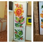 Дизайнерские наклейки на холодильник