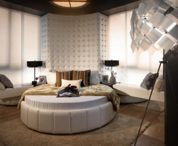 27 Круглых кроватей, способных оживить спальное место: совершенная форма и элегантность