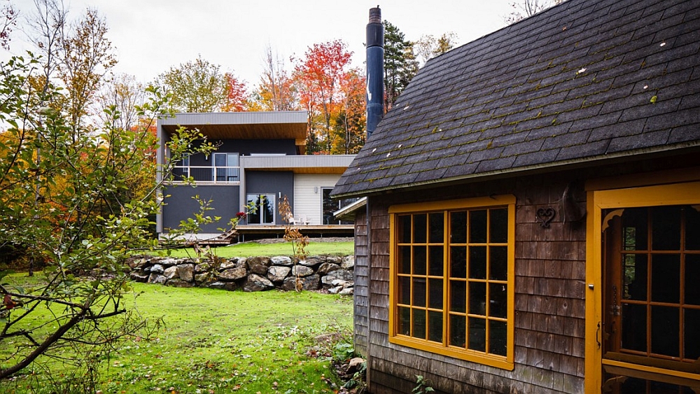 Великолепная загородная резиденция сочетает в себе современный дизайн с деревенским шармом
