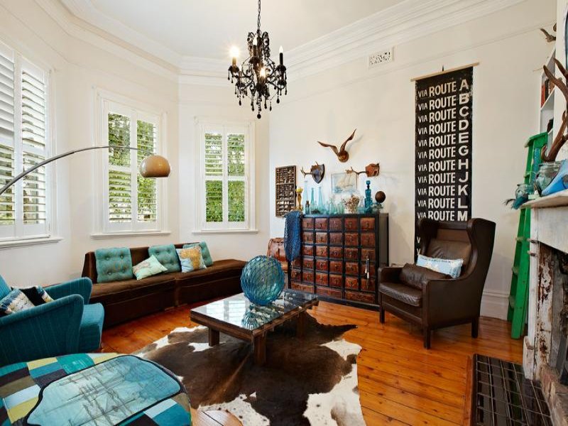Викторианская резиденция в мельбурне от caulfield south – яркие акценты в винтажном проекте