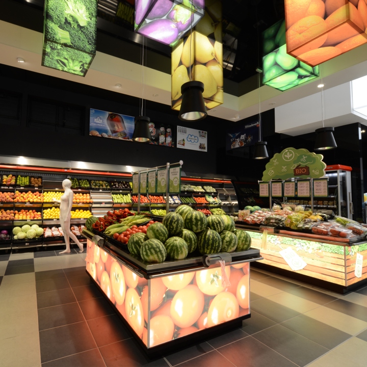 Прогрессивный и экологичный дизайн супермаркета fantastiko21