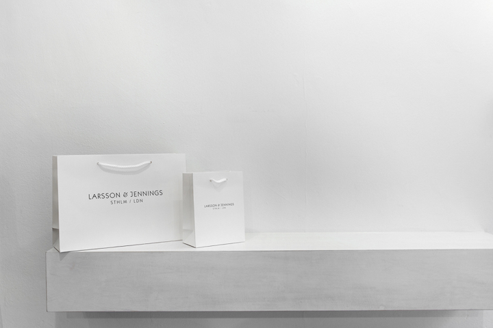 Роскошный дизайн брендового магазина элитных часов larson #038; jennings от campaign design, лондон