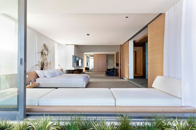Роскошная резиденция de wet 34 от saota #038; okha interiors с потрясающим видом на океан, кейптаун, юар