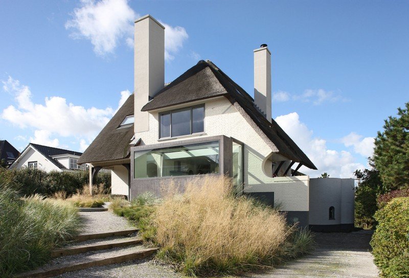 Изумительный house n – новая жизнь старого дома от студии maxwan, нордвейк, голландия