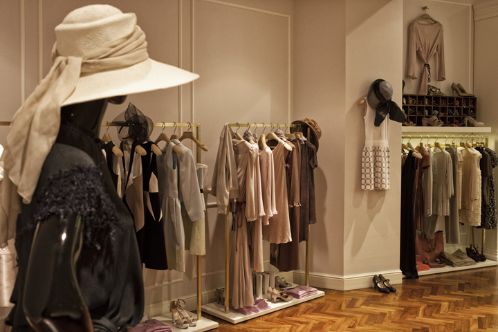 Дизайн магазина модной одежды annalisa