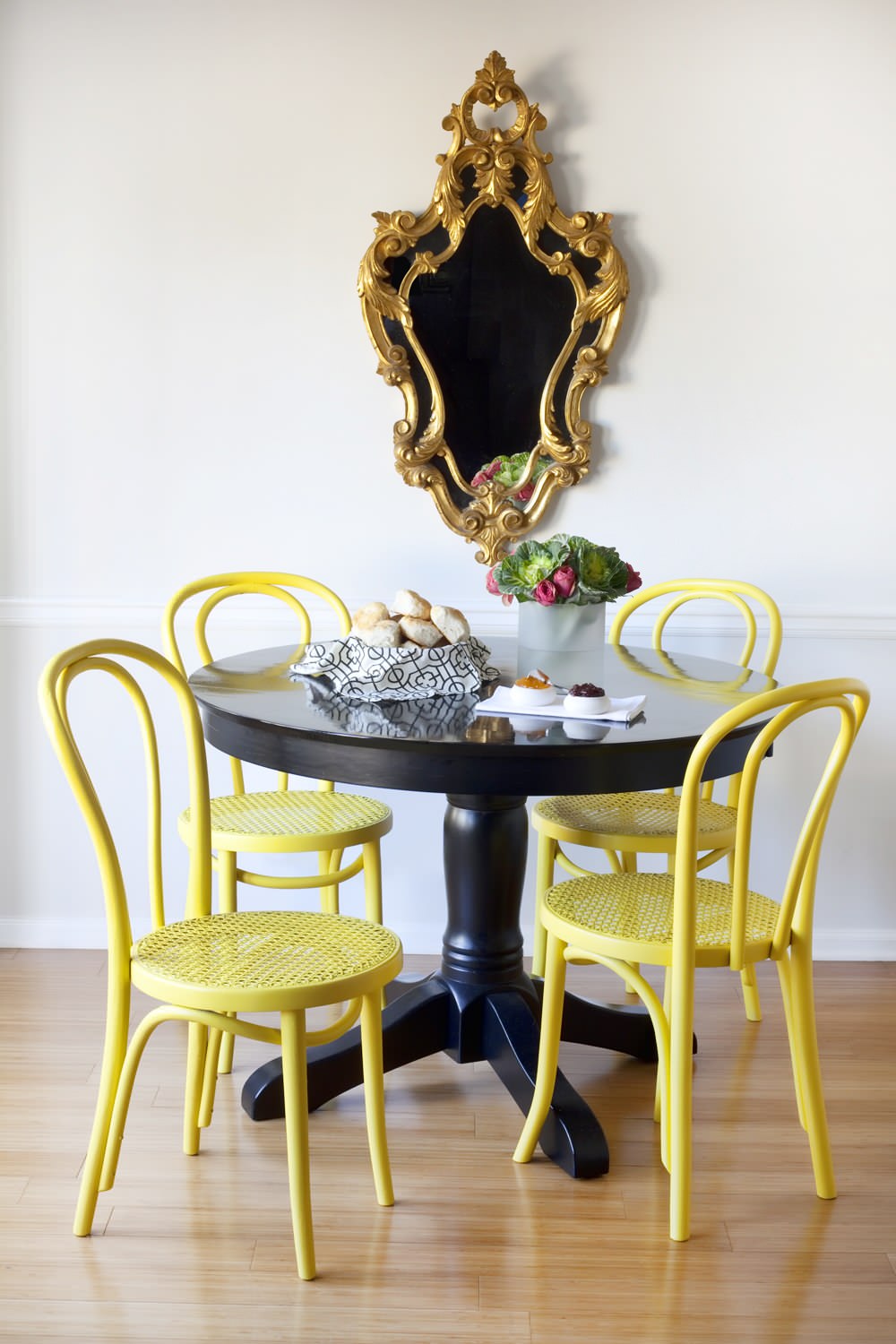 Жёлтый цвет и его оттенки в интерьере столовой: примеры и комментарии
