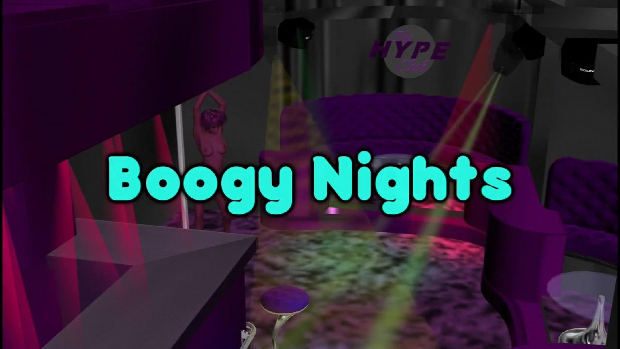 Boogy Nights Lesbian Champage Room 3D