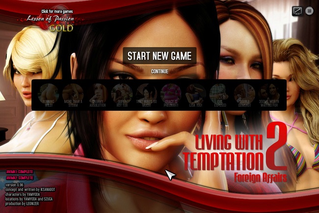 Lesson of Passion - Living with temptation 2 Version 0.96 + Cheats