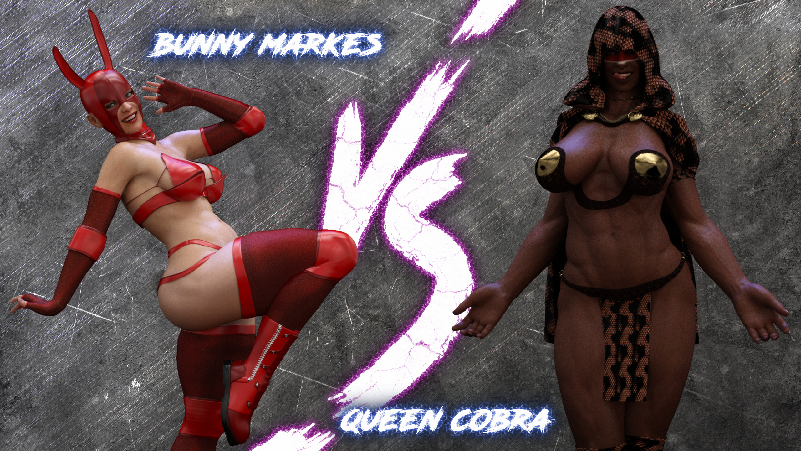 Squarepeg3D – The F.U.T.A. – Bunny Markes vs Queen Cobra