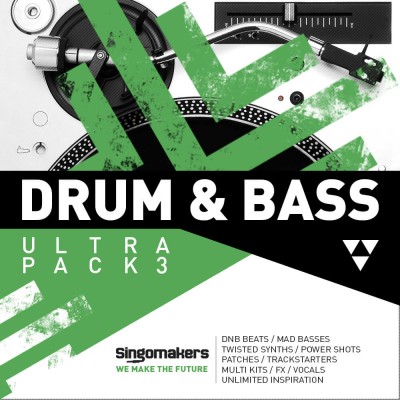 Singomakers - Drum & Bass Ultra Pack Vol.3 (MIDI, REX2, WAV)