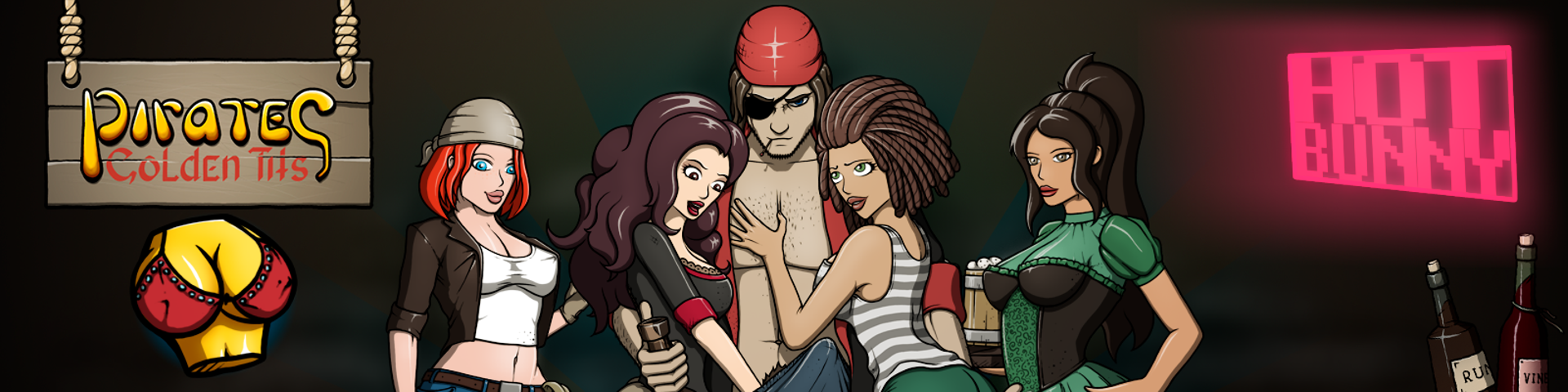 Pirates: Golden Tits - Version 0.10.0 by Hot Bunny Win/Mac/Android