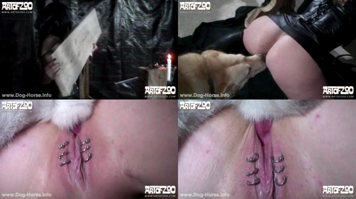 a90ab85deaa9c4bae67d1d52abcb89f4 - ArtOfZoo - Vixen And Silvy - Dog Pleasure Slave / by ZooSkool.Name